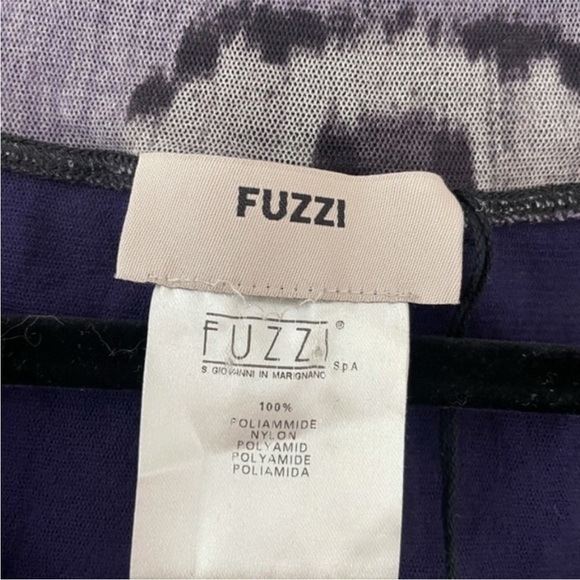 NWT Vintage 90’s Fuzzi by Jean Paul Gaultier Mesh Gauze Ikat Top - Picture 2 of 7